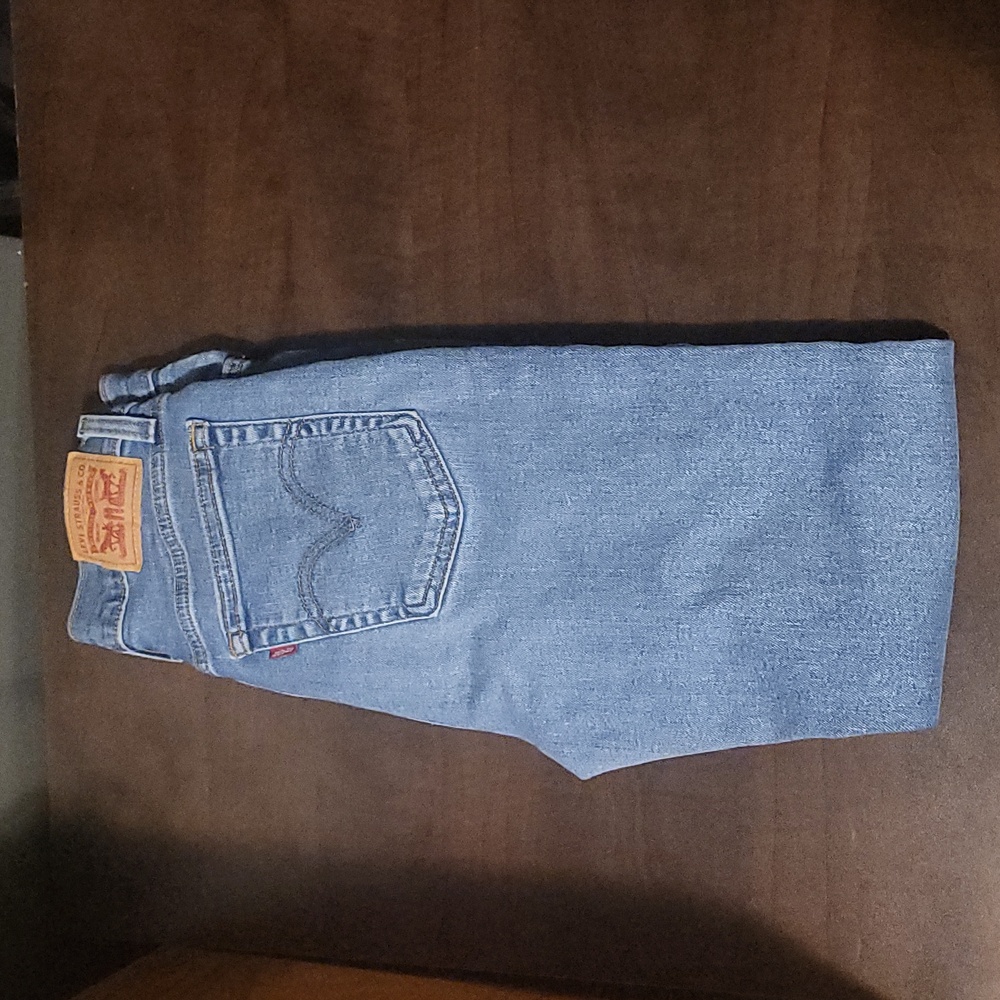 Levi's Blue Straight Leg Women's Jeans